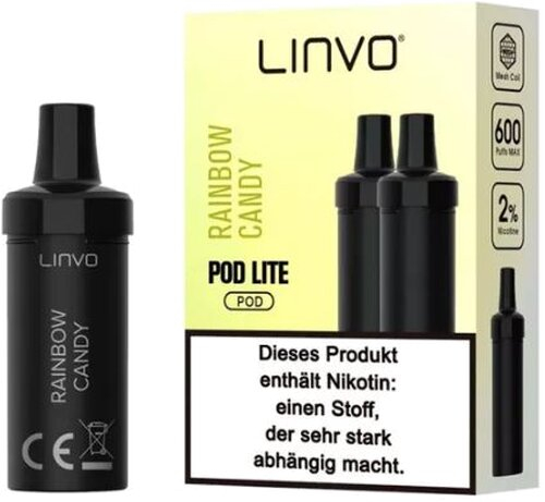 Linvo  Pod Lite Rainbow Candy 20mg