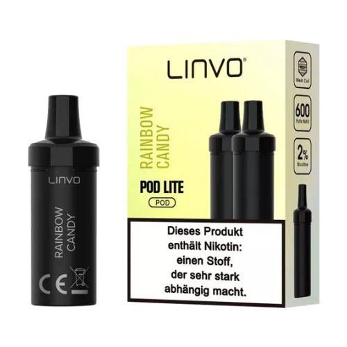 Linvo Pod Lite Rainbow Candy 20mg Linvo Pod Lite Rainbow Candy 20mg