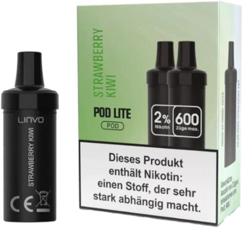 Linvo PodLite 2x2ml Strawberry Kiwi 20mg