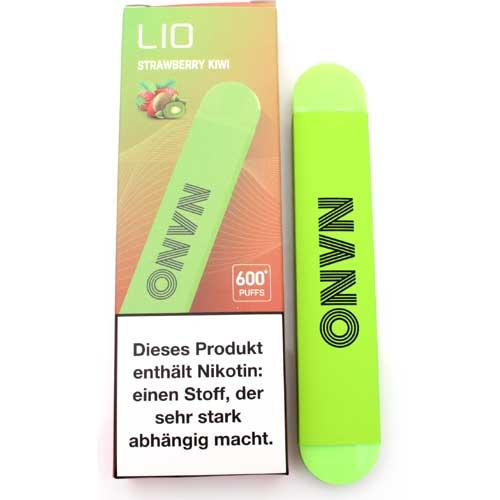Lio Nano X 600 Einweg E-Zigarette Strawberry Kiwi 20mg Lio Nano X 600 Einweg E-Zigarette Strawberry Kiwi 20mg