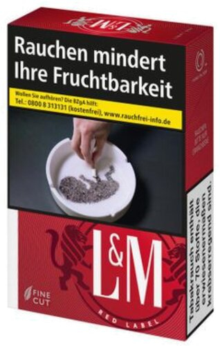 L&M Zigaretten Red Packung (1x20)