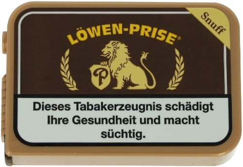 Löwenprise Snuff 10g Dose Schnupftabak Löwenprise Snuff 10g Dose Schnupftabak