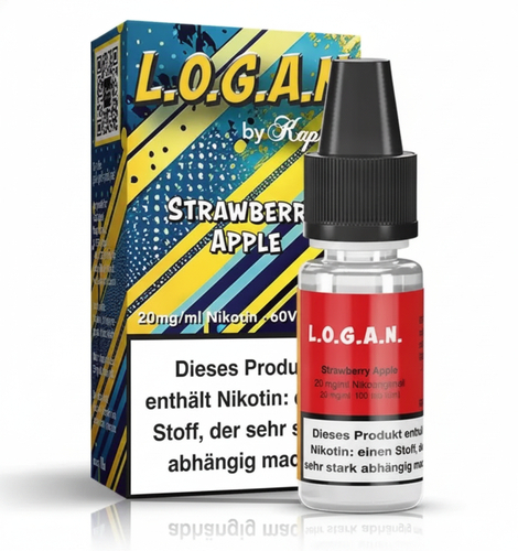 L.O.G.A.N. by Kapkas Strawberry Apple Nikotinsalzliquid 20mg