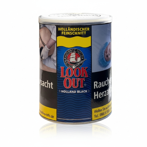 Look Out Tabak Holland Black Shag 150g Dose
