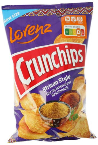 Lorenz Crunchips African Style 150g Tüte Lorenz Crunchips African Style 150g Tüte