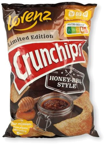 Lorenz Crunchips Honey BBQ Style 130g Lorenz Crunchips Honey BBQ Style 130g