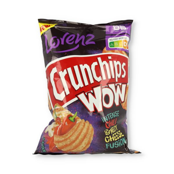 Lorenz Crunchips WOW Intense Chilli & Melty Cheese Fusion 110g