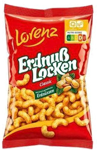 Lorenz Erdnuss Locken Classic 120g
