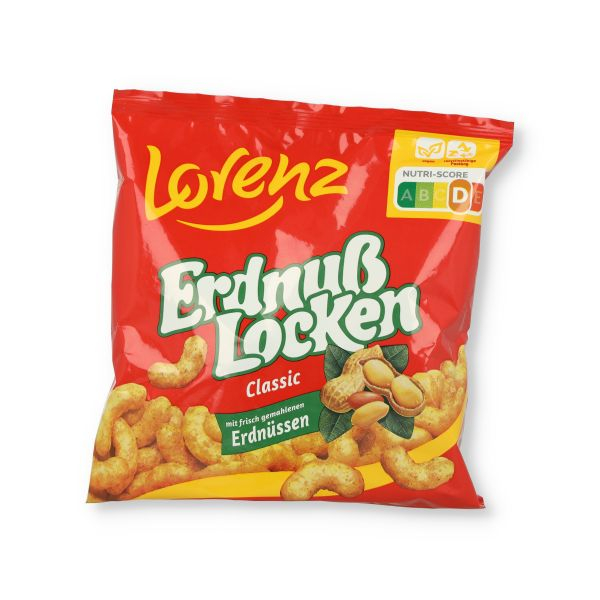 Lorenz Erdnuss Locken Classic 30g
