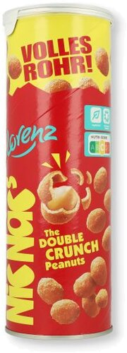 Lorenz Nic Nacs The Double Crunch Peanuts 333g Lorenz Nic Nacs The Double Crunch Peanuts 333g