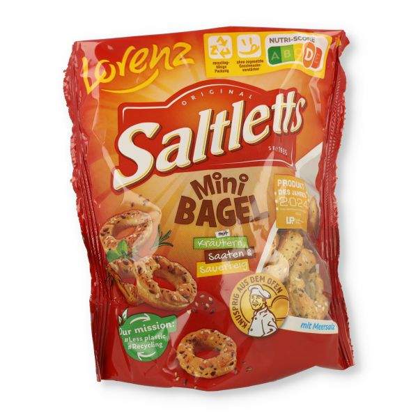 Lorenz Saltletts Mini Bagel 100g