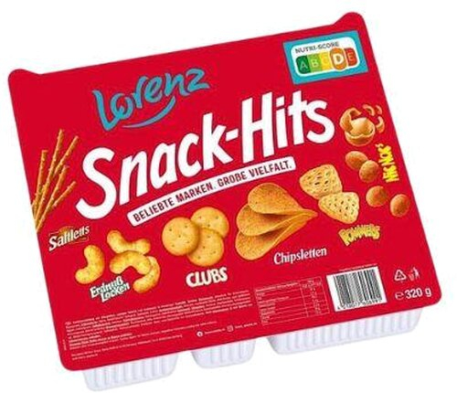 Lorenz Snack-Hits 6-fach sortiert 280g Lorenz Snack-Hits 6-fach sortiert 280g
