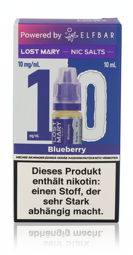Lost Mary Nikotinsalz Liquid Blueberry 10ml 10mg/ml