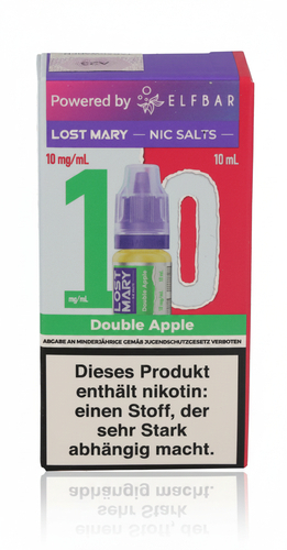 Lost Mary Nikotinsalz Liquid Double Apple 10ml 10mg/ml