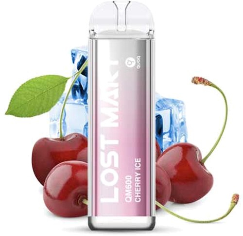 Lost Mary QM600 CP Einweg E-Zigarette Designed by Elfbar Cherry Ice 20mg Lost Mary QM600 CP Einweg E-Zigarette Designed by Elfbar Cherry Ice 20mg