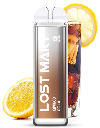 Lost Mary QM600 CP Einweg E-Zigarette Designed by Elfbar Cola 20mg Lost Mary QM600 CP Einweg E-Zigarette Designed by Elfbar Cola 20mg