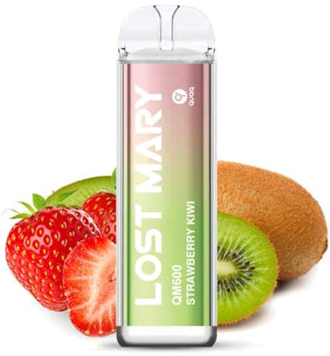Lost Mary QM600 CP Einweg E-Zigarette Designed by Elfbar Strawberry kiwi 20mg Lost Mary QM600 CP Einweg E-Zigarette Designed by Elfbar Strawberry kiwi 20mg