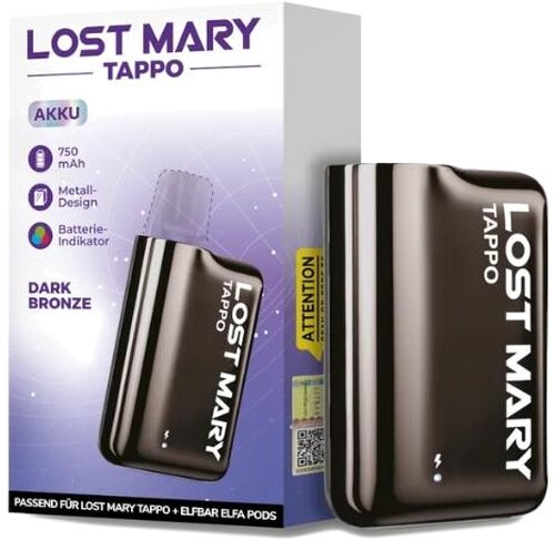 Lost Mary Tappo Akku 750 mAh Bronze Lost Mary Tappo Akku 750 mAh Bronze