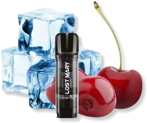 Lost Mary Tappo Pod Cherry Ice 20 mg/ml 2 x 2ml Lost Mary Tappo Pod Cherry Ice 20 mg/ml 2 x 2ml