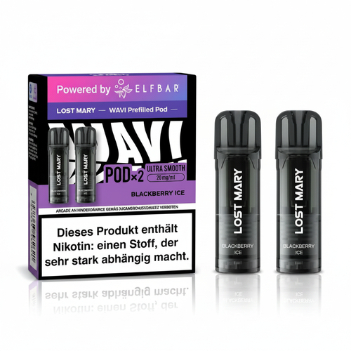 Lost Mary Wavi Prefilled Pods Blackberry Ice 2x2ml 20mg/ml