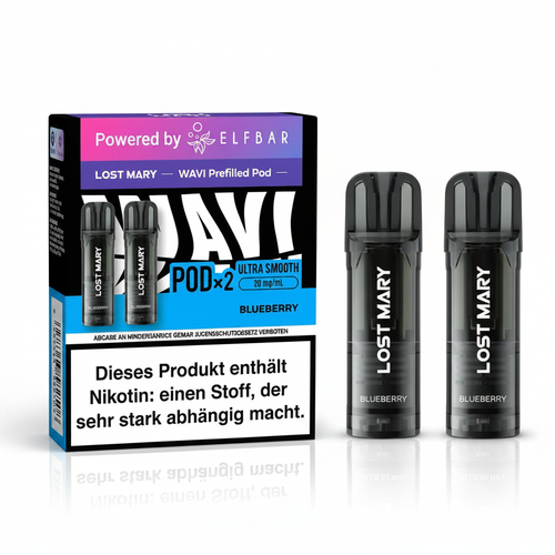 Lost Mary Wavi Prefilled Pods Blueberry 2x2ml 20mg/ml