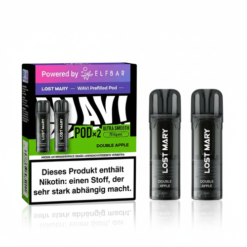 Lost Mary Wavi Prefilled Pods Double Apple 2x2ml 20mg/ml