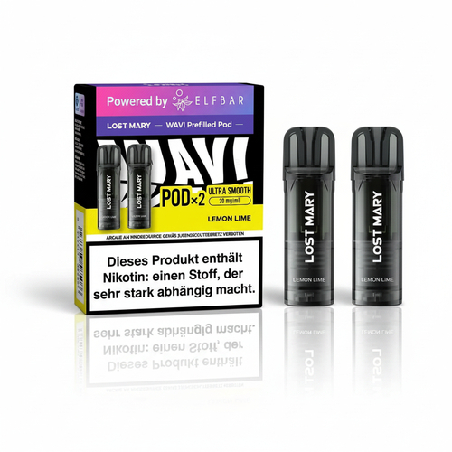 Lost Mary Wavi Prefilled Pods Lemon Lime 2x2ml 20mg/ml