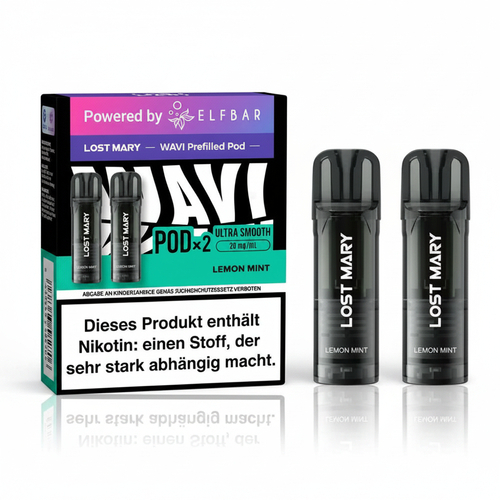 Lost Mary Wavi Prefilled Pods Lemon Mint 2x2ml 20mg/ml