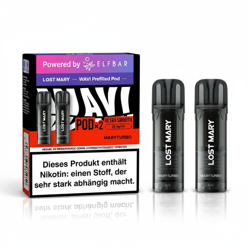Lost Mary Wavi Prefilled Pods Maryturbo 2x2ml 20mg/ml
