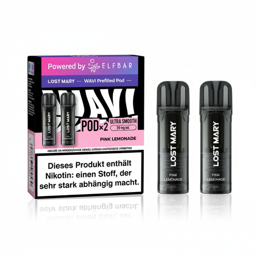 Lost Mary Wavi Prefilled Pods Pink Lemonade 2x2ml 20mg/ml