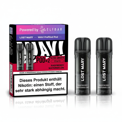 Lost Mary Wavi Prefilled Pods Raspberry Watermelon 2x2ml 20mg/ml