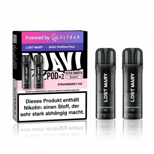 Lost Mary Wavi Prefilled Pods Strawberry Ice 2x2ml 20mg/ml