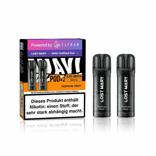 Lost Mary Wavi Prefilled Pods Tropical Fruit 2x2ml 20mg/ml