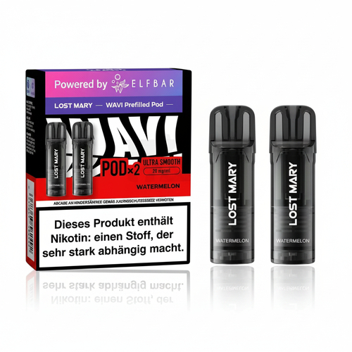 Lost Mary Wavi Prefilled Pods Watermelon 2x2ml 20mg/ml