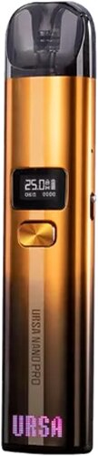 Lost Vape Ursa Nano Pro Pod Kit E-Zigaretten Set gold-schwarz Lost Vape Ursa Nano Pro Pod Kit E-Zigaretten Set gold-schwarz