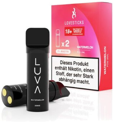 Lovesticks Watermelon Prefilled Pod 2x2ml