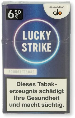Lucky for Glo Rounded Tobacco 20er Lucky for Glo Rounded Tobacco 20er