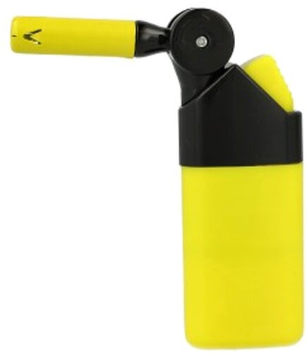 Lux Mini Stabfeuerzeug abknickbar Gelb Lux Mini Stabfeuerzeug abknickbar Gelb