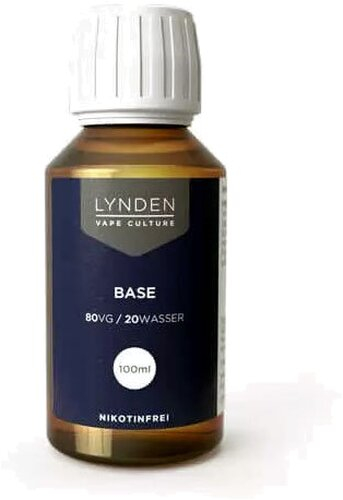 LYNDEN Base 80 VG / 20 Wasser 100 ml LYNDEN Base 80 VG / 20 Wasser 100 ml