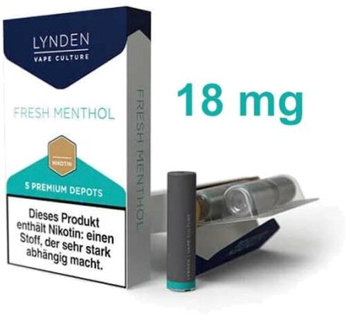 LYNDEN Depots Fresh Menthol 18 mg Nikotin