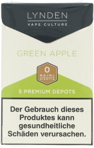 LYNDEN Depots Green Apple 0mg Nikotin