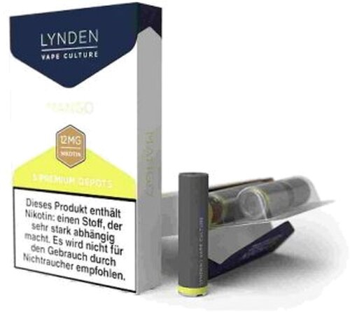 LYNDEN Depots Mango 12mg Nikotin LYNDEN Depots Mango 12mg Nikotin