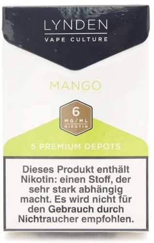LYNDEN Depots Mango 6mg Nikotin