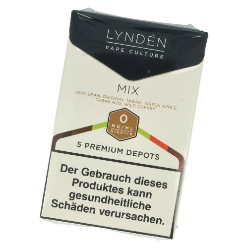 LYNDEN Depots MIX 0mg Nikotin LYNDEN Depots MIX 0mg Nikotin