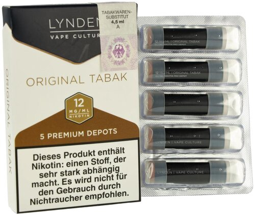 LYNDEN Depots Original Tabak 12 mg Nikotin