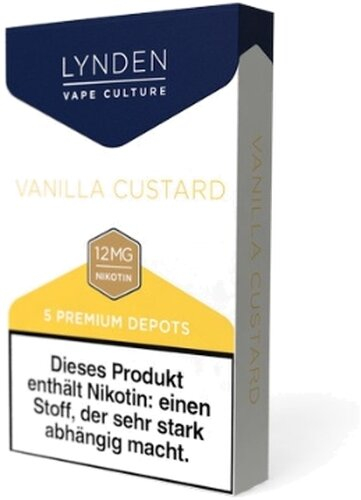LYNDEN Depots Vanilla Custard 12mg Nikotin