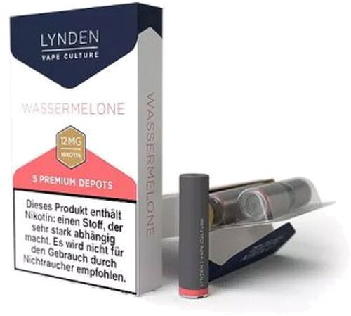 LYNDEN Depots Wassermelone 12 mg Nikotin LYNDEN Depots Wassermelone 12 mg Nikotin