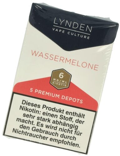 LYNDEN Depots Wassermelone 6 mg Nikotin LYNDEN Depots Wassermelone 6 mg Nikotin
