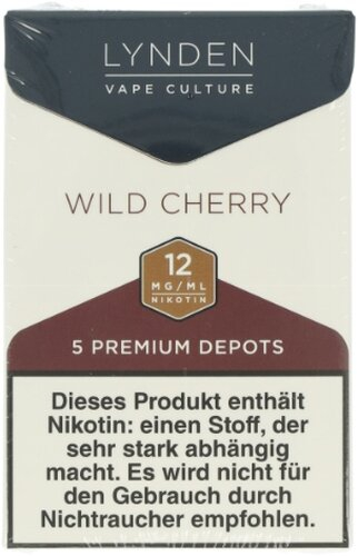 LYNDEN Depots Wild Cherry 12mg Nikotin