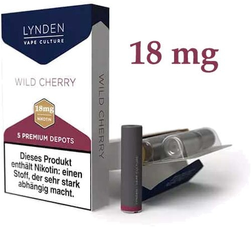 LYNDEN Depots Wild Cherry 18 mg Nikotin